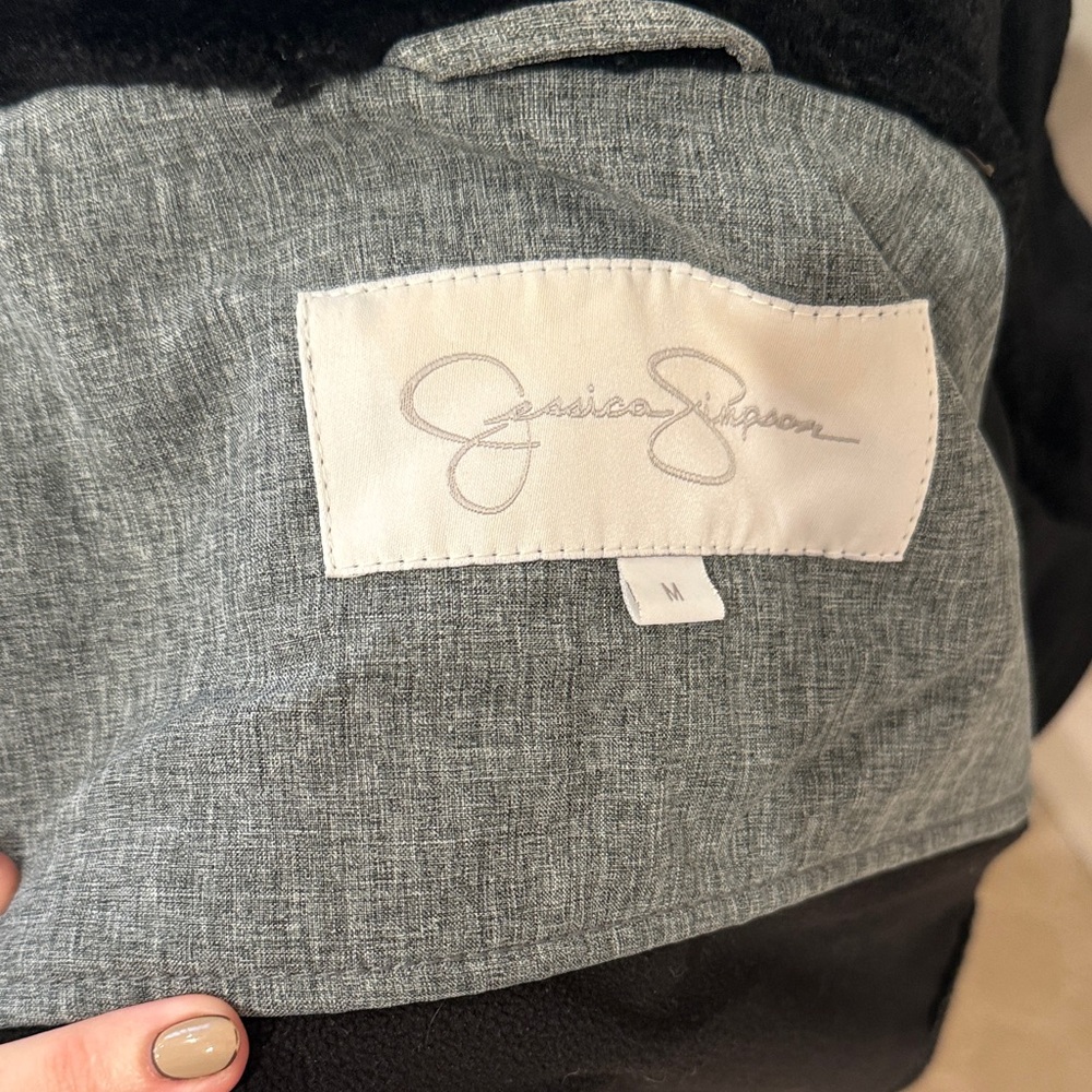 Jessica Simpson Two-Tone Jacket - Picture 2 of 2